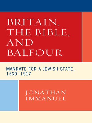 cover image of Britain, the Bible, and Balfour